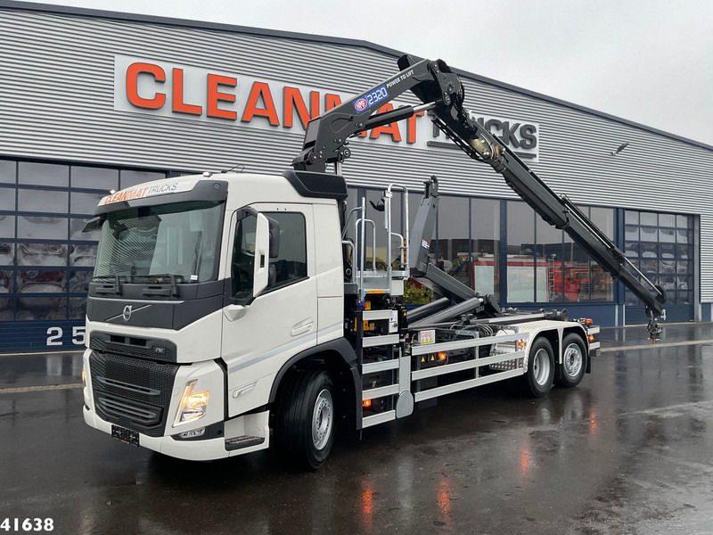 Volvo FM 430 HMF 23 ton/meter laadkraan - Hook lift truck, Crane truck: picture 1 Volvo FM 430 HMF 23 ton/meter laadkraan - Hook lift truck, Crane truck: picture 1