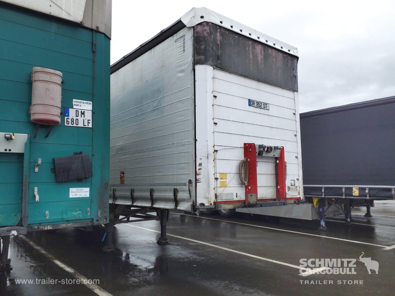 SCHMITZ Rideaux Coulissant Standard - Curtainsider semi-trailer: picture 1 SCHMITZ Rideaux Coulissant Standard - Curtainsider semi-trailer: picture 1