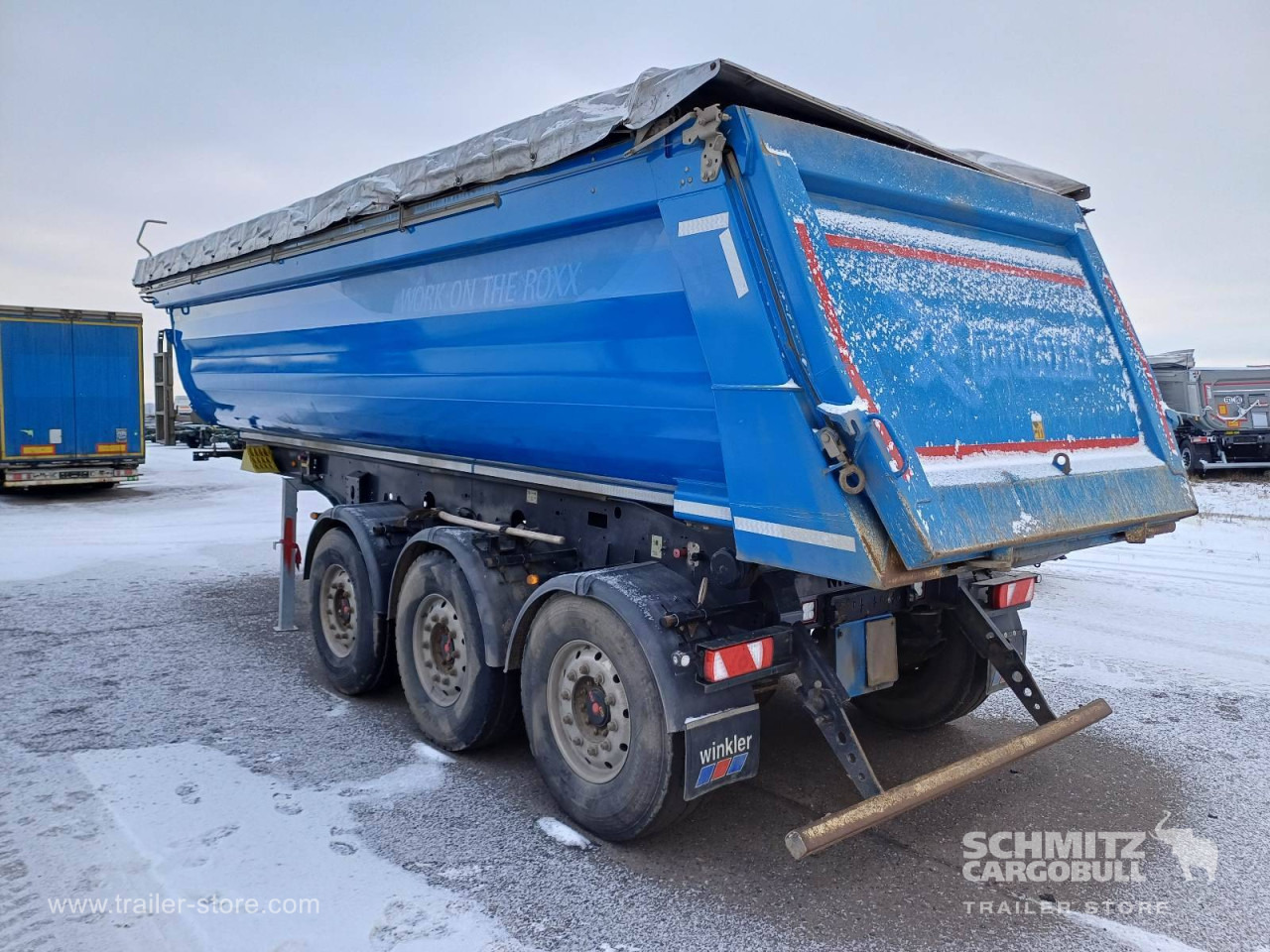 MEILLER Auflieger Kipper Stahlrundmulde 25m³ - Tipper semi-trailer: picture 5 MEILLER Auflieger Kipper Stahlrundmulde 25m³ - Tipper semi-trailer: picture 5