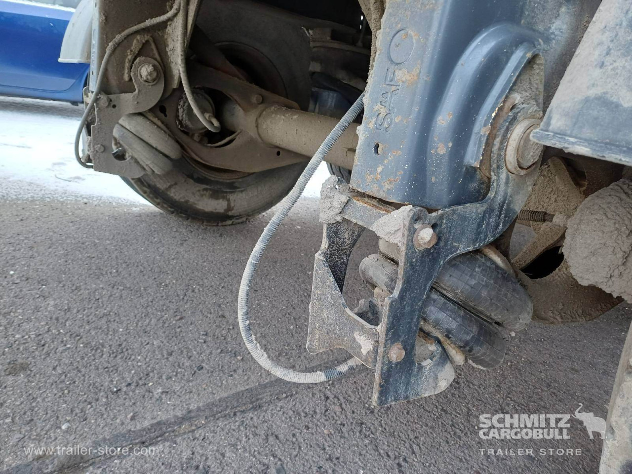 MEILLER Auflieger Kipper Stahlrundmulde 25m³ - Tipper semi-trailer: picture 4 MEILLER Auflieger Kipper Stahlrundmulde 25m³ - Tipper semi-trailer: picture 4