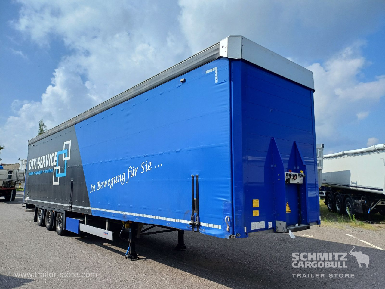 SCHMITZ Auflieger Curtainsider Mega - Curtainsider semi-trailer: picture 1 SCHMITZ Auflieger Curtainsider Mega - Curtainsider semi-trailer: picture 1