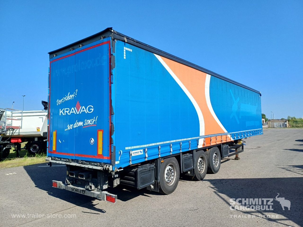 Curtainsider semi-trailer SCHMITZ Auflieger Curtainsider Standard Forklift holder: picture 11
