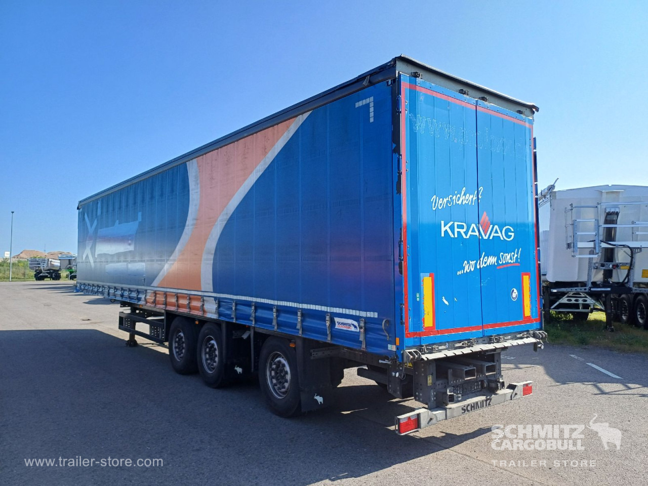 Curtainsider semi-trailer SCHMITZ Auflieger Curtainsider Standard Forklift holder: picture 8