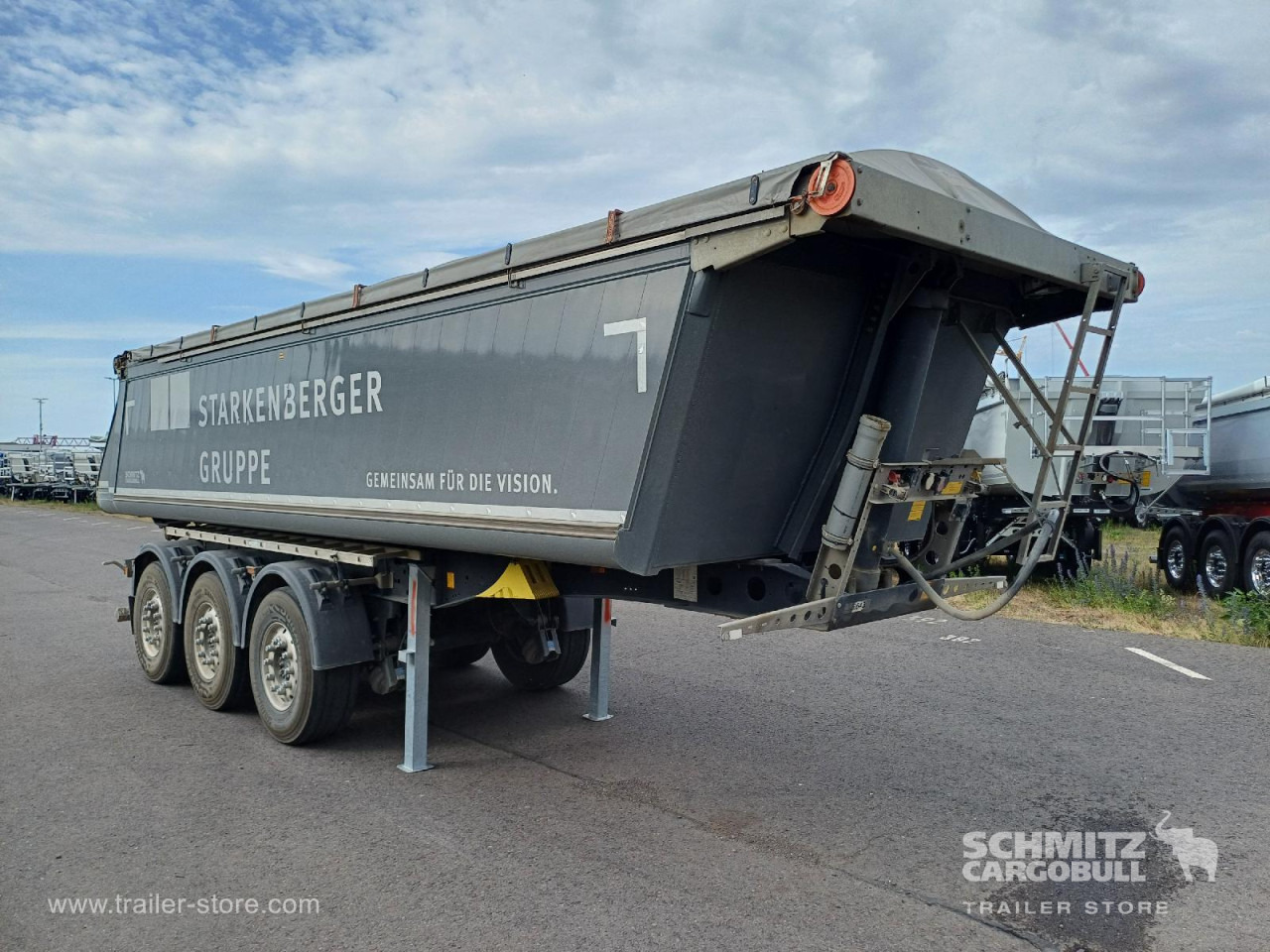 SCHMITZ Auflieger Kipper Alukastenmulde 24m³ - Tipper semi-trailer: picture 1 SCHMITZ Auflieger Kipper Alukastenmulde 24m³ - Tipper semi-trailer: picture 1