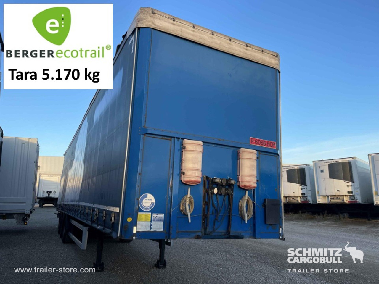 BERGER Semiremolque Lona Mega - Curtainsider semi-trailer: picture 1 BERGER Semiremolque Lona Mega - Curtainsider semi-trailer: picture 1