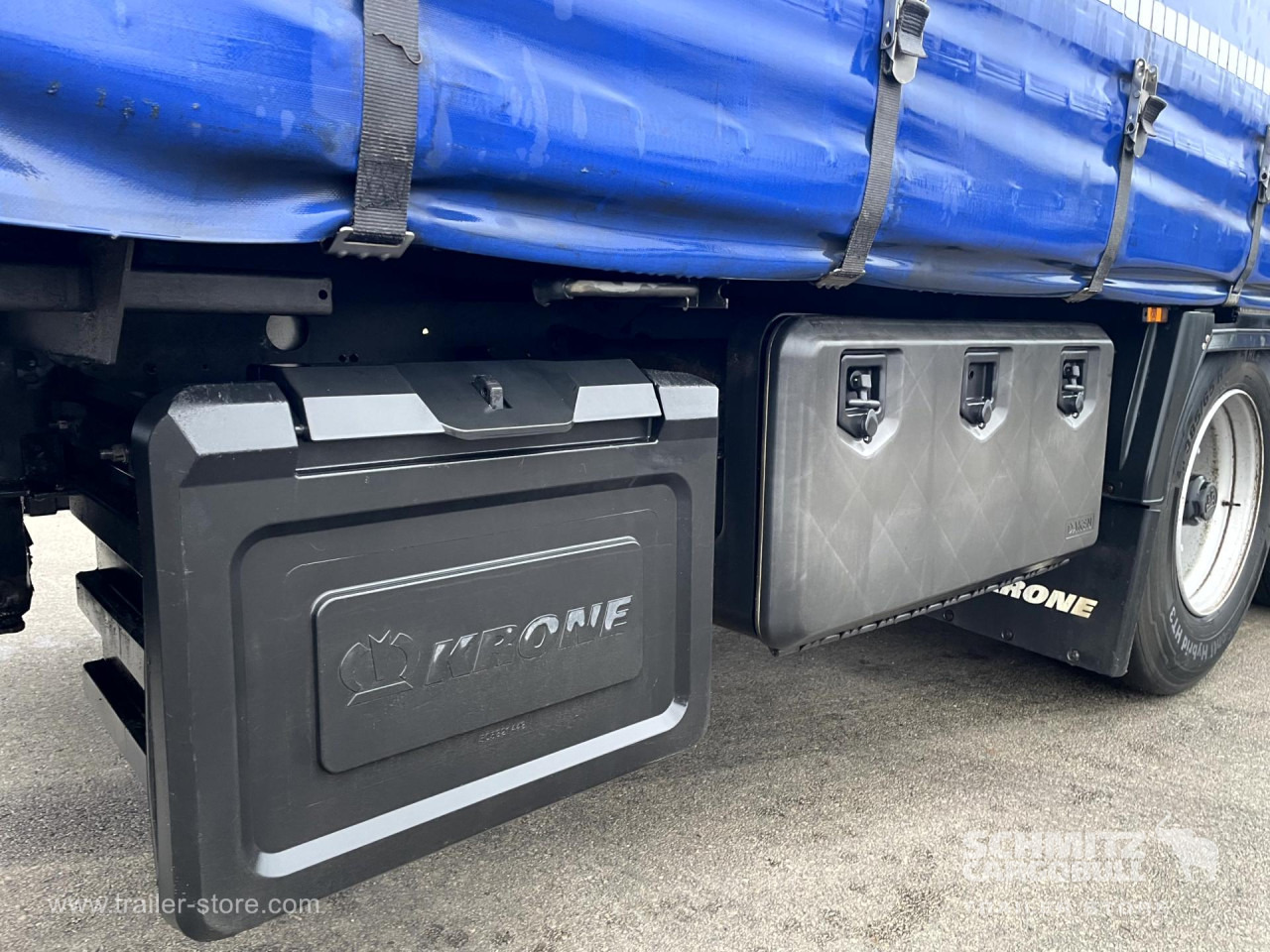 Curtainsider semi-trailer KRONE Curtainsider Dropside: picture 14