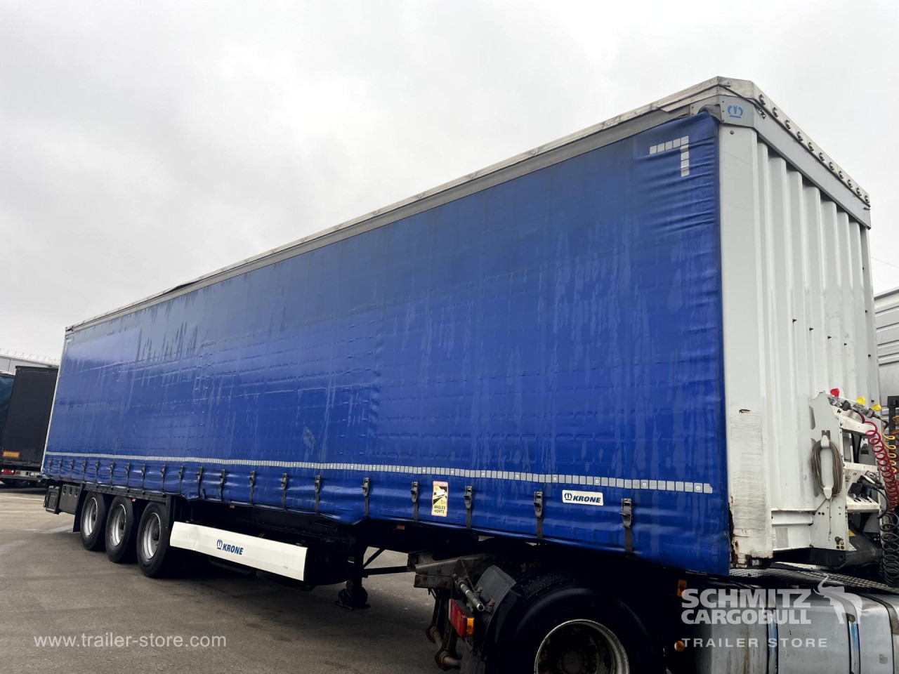 Curtainsider semi-trailer KRONE Curtainsider Dropside: picture 8