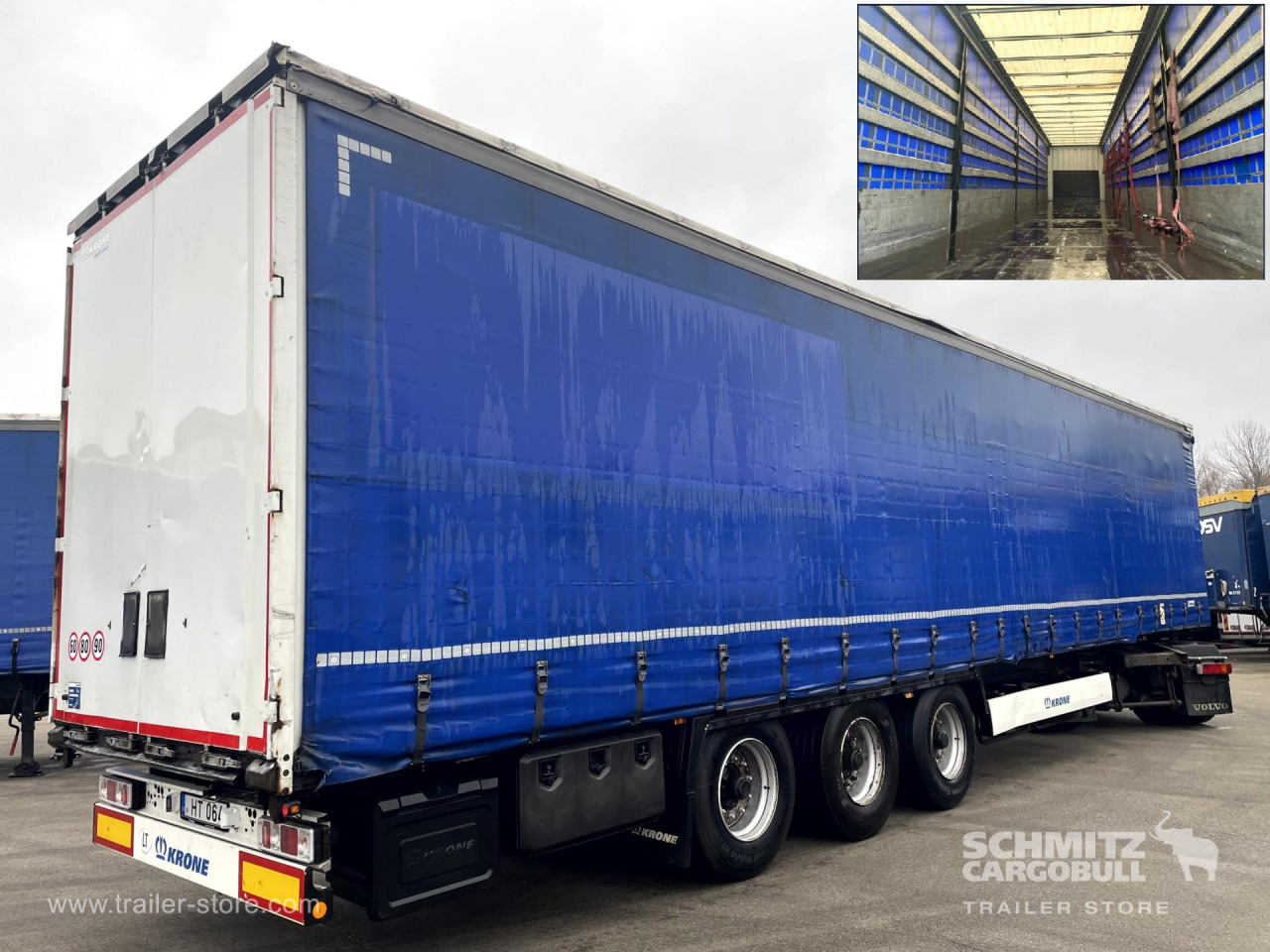 KRONE Curtainsider Dropside - Curtainsider semi-trailer: picture 1 KRONE Curtainsider Dropside - Curtainsider semi-trailer: picture 1