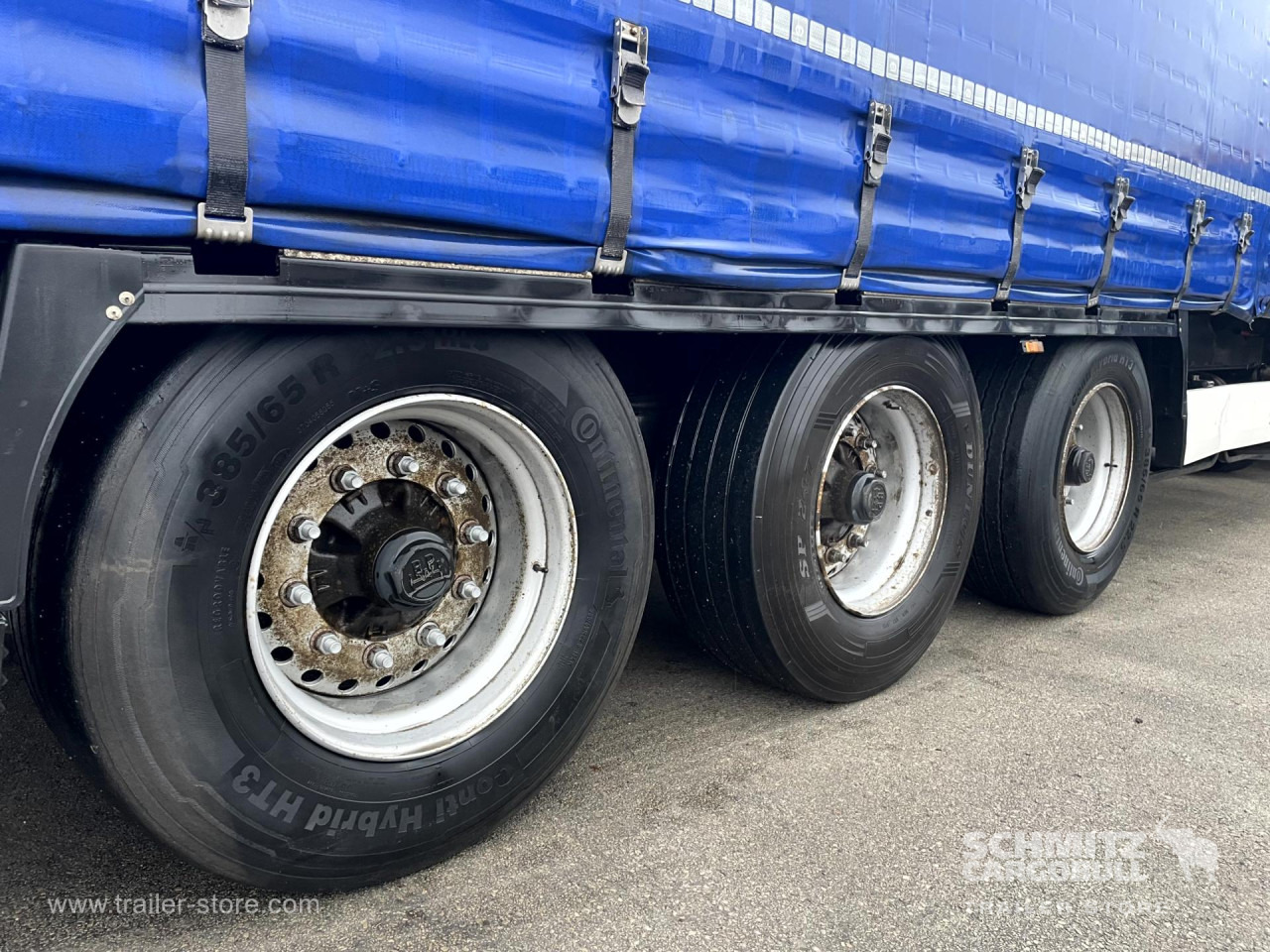 Curtainsider semi-trailer KRONE Curtainsider Dropside: picture 12