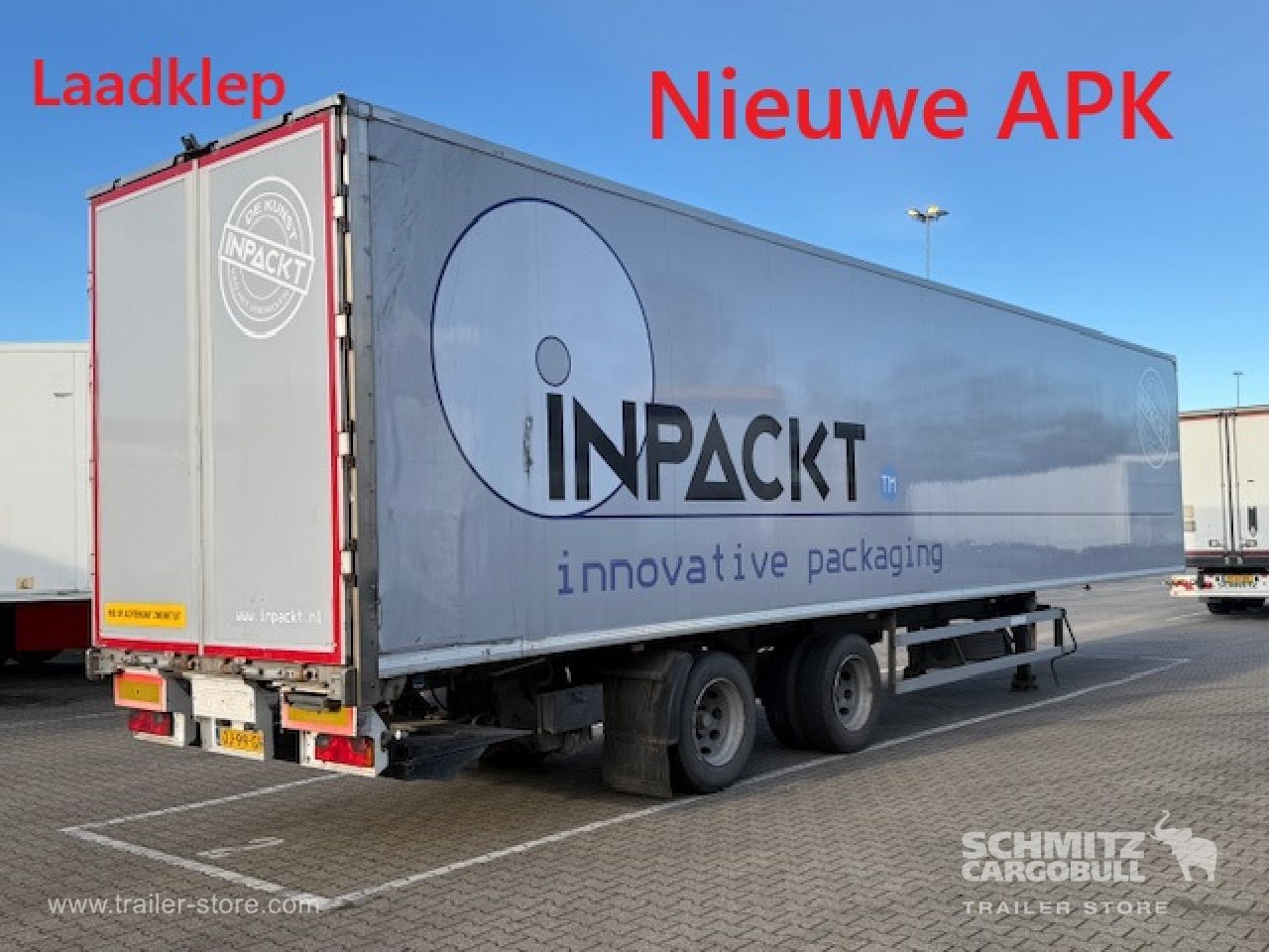 GROENEWEGEN Oplegger Kasten Standard Taillift - Closed box semi-trailer: picture 1 GROENEWEGEN Oplegger Kasten Standard Taillift - Closed box semi-trailer: picture 1