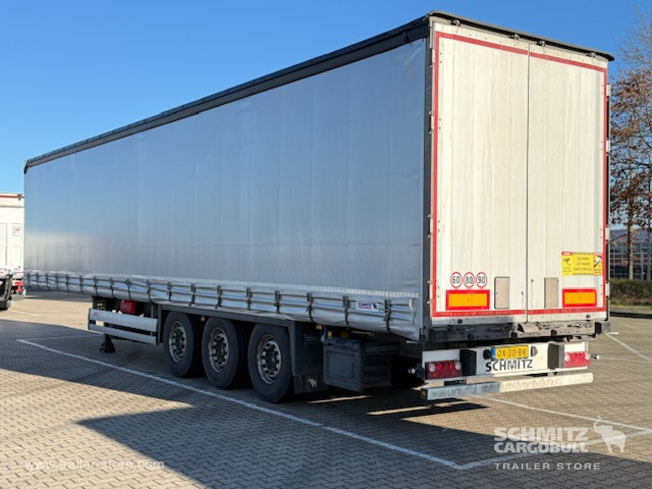 Curtainsider semi-trailer SCHMITZ Oplegger Schuifzeil Bordwandsider: picture 10