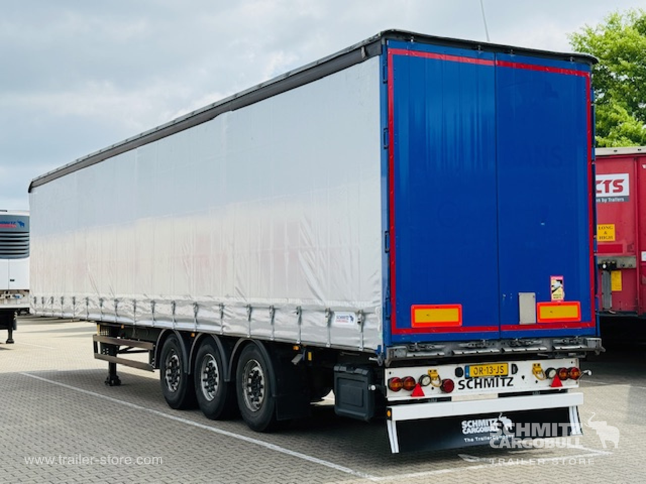 Curtainsider semi-trailer SCHMITZ Oplegger Schuifzeil Standard: picture 11
