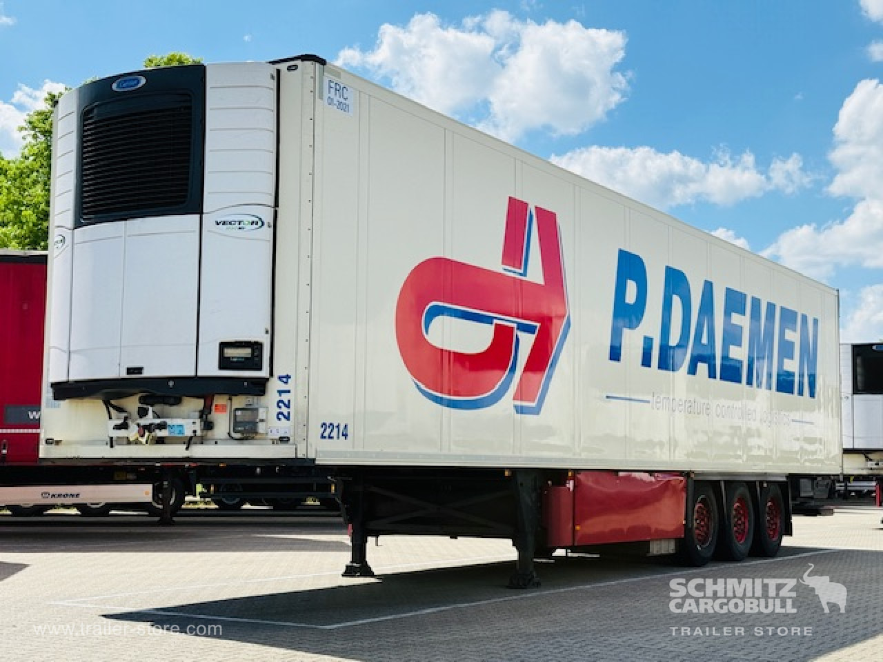 SCHMITZ Oplegger Vries Multitemp Taillift - Isothermal semi-trailer: picture 1 SCHMITZ Oplegger Vries Multitemp Taillift - Isothermal semi-trailer: picture 1