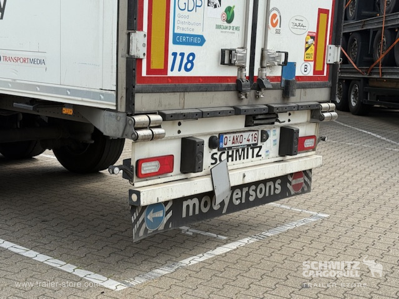 SCHMITZ Oplegger Vries Standard - Isothermal semi-trailer: picture 4 SCHMITZ Oplegger Vries Standard - Isothermal semi-trailer: picture 4