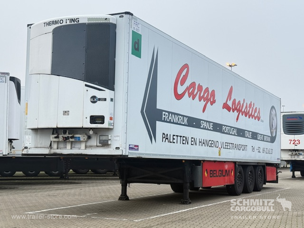 SCHMITZ Oplegger Vries Vleeshangwerk - Isothermal semi-trailer: picture 1 SCHMITZ Oplegger Vries Vleeshangwerk - Isothermal semi-trailer: picture 1