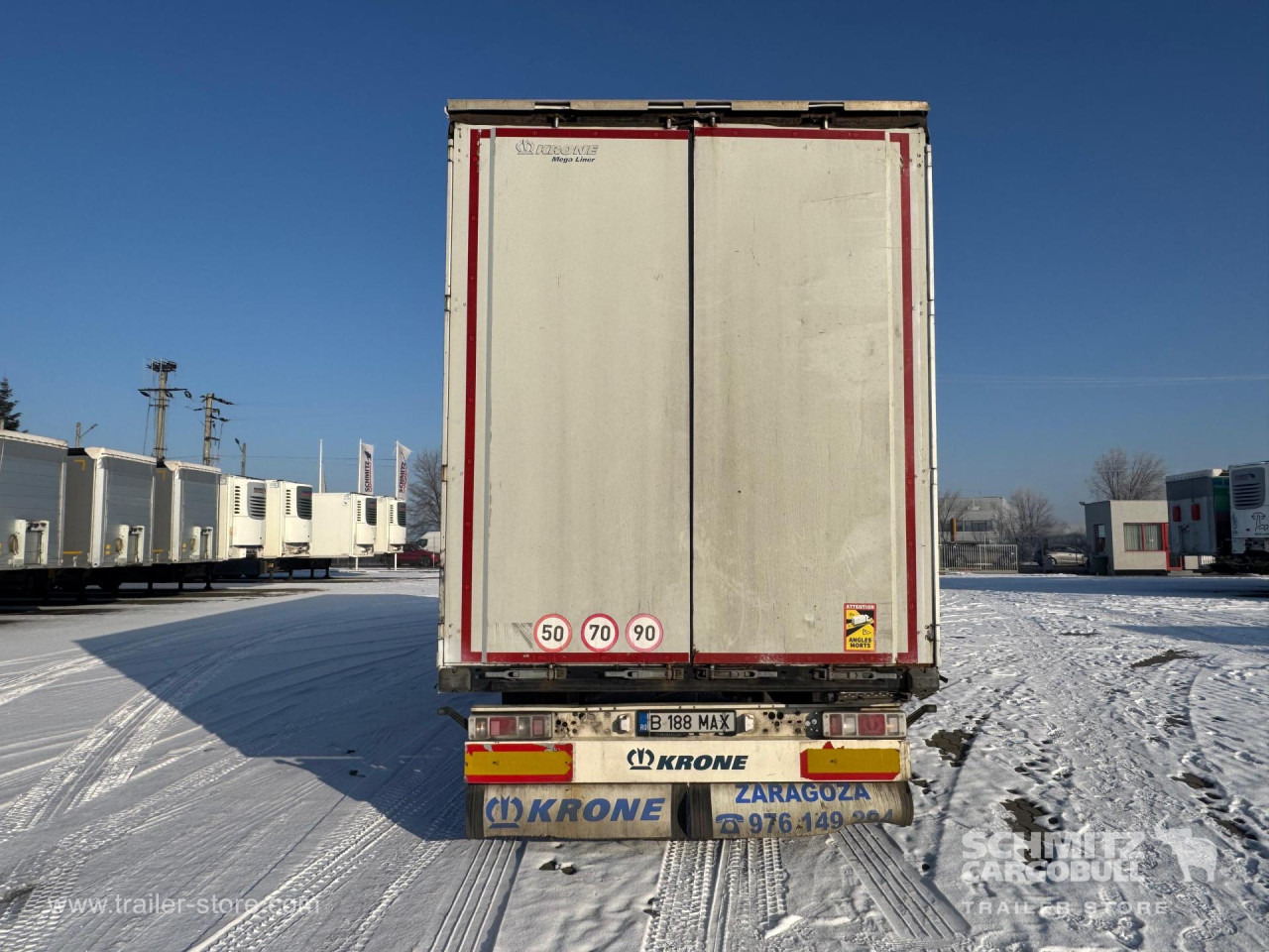 Curtainsider semi-trailer KRONE Curtainsider Mega: picture 6