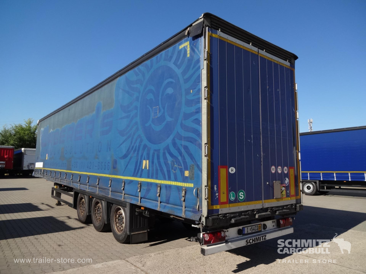 SCHMITZ Curtainsider Mega - Curtainsider semi-trailer: picture 4 SCHMITZ Curtainsider Mega - Curtainsider semi-trailer: picture 4