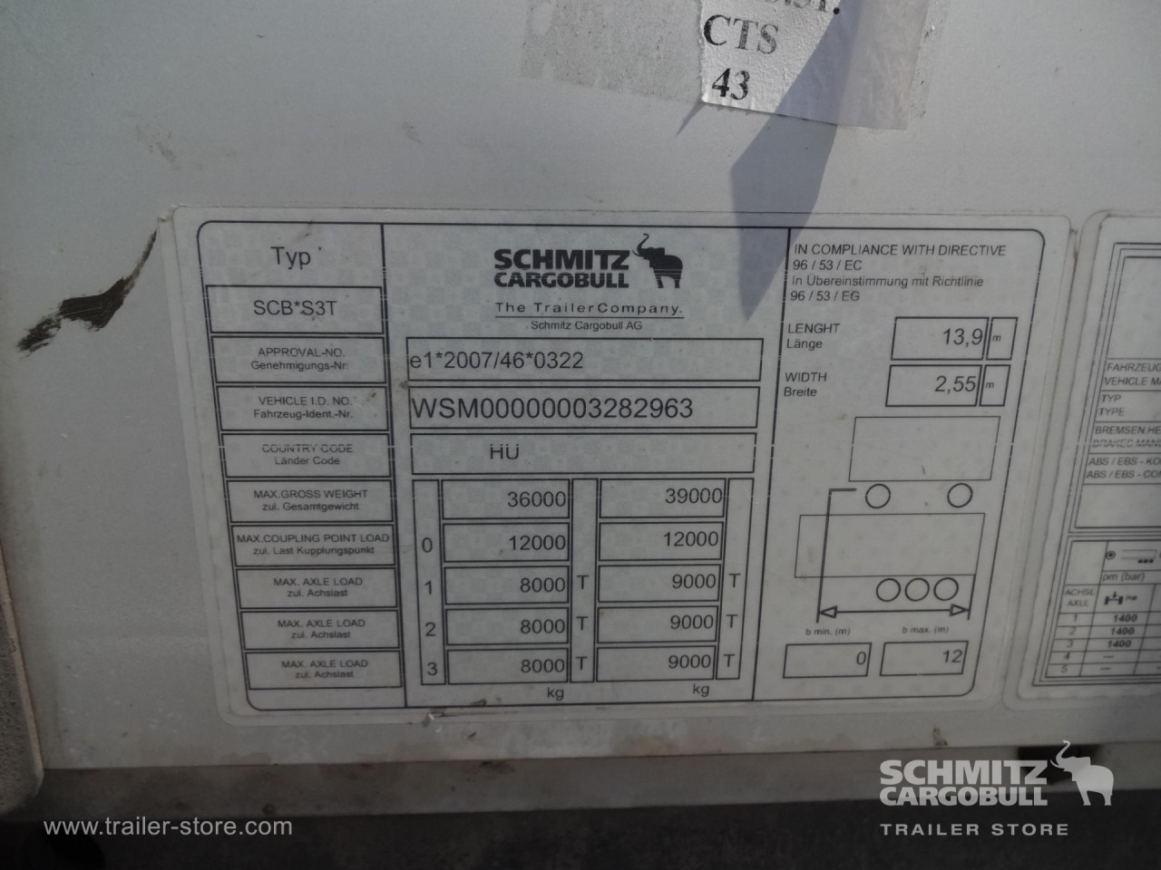 SCHMITZ Curtainsider Mega - Curtainsider semi-trailer: picture 2 SCHMITZ Curtainsider Mega - Curtainsider semi-trailer: picture 2