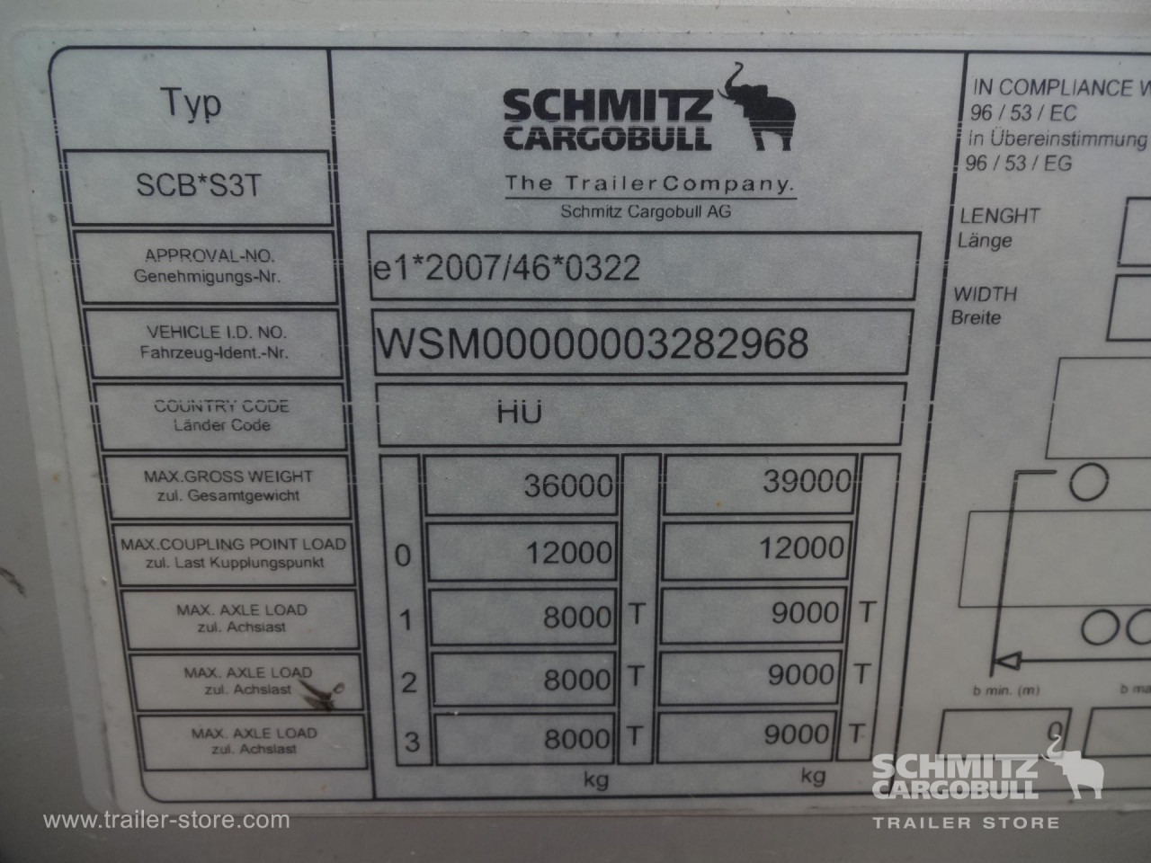 SCHMITZ Curtainsider Varios - Curtainsider semi-trailer: picture 2 SCHMITZ Curtainsider Varios - Curtainsider semi-trailer: picture 2