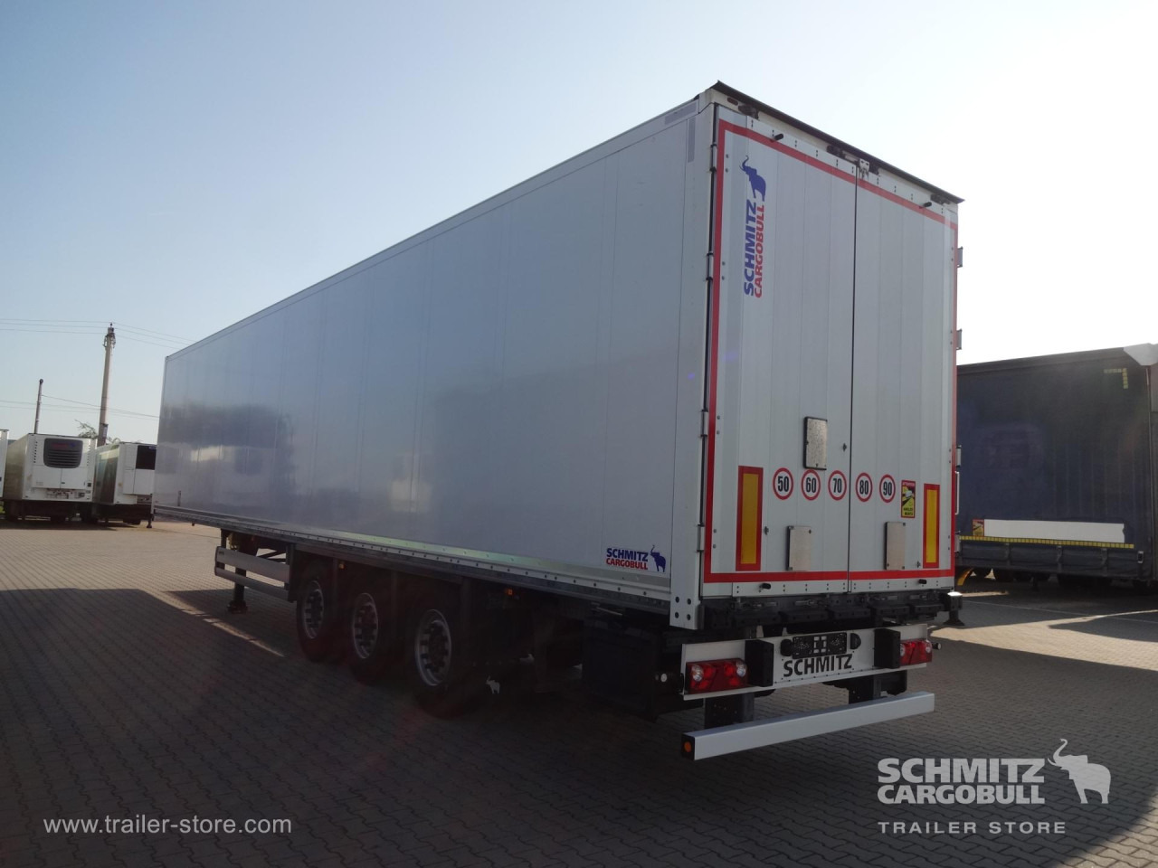 SCHMITZ Dubă transport marfă uscată - Closed box semi-trailer: picture 4 SCHMITZ Dubă transport marfă uscată - Closed box semi-trailer: picture 4
