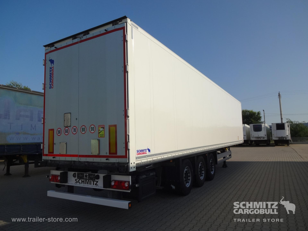 SCHMITZ Dubă transport marfă uscată - Closed box semi-trailer: picture 1 SCHMITZ Dubă transport marfă uscată - Closed box semi-trailer: picture 1