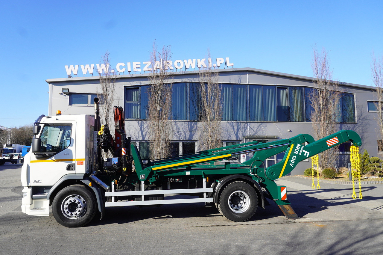 DAF LF 18.310 E6 / Skip loader Fornal NKR 130V / HDS HMF 735 K2 / Manual gearbox - Crane truck: picture 3 DAF LF 18.310 E6 / Skip loader Fornal NKR 130V / HDS HMF 735 K2 / Manual gearbox - Crane truck: picture 3