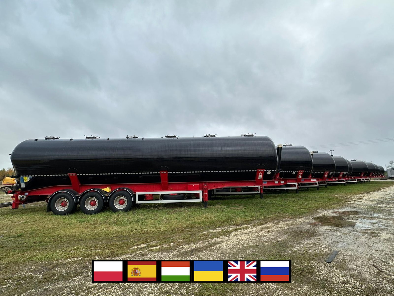 FELDBINDER 334C 15 A-1-1-40 Silo tank / 66 m3 / 2022 / 20 units - Silo semi-trailer: picture 1 FELDBINDER 334C 15 A-1-1-40 Silo tank / 66 m3 / 2022 / 20 units - Silo semi-trailer: picture 1