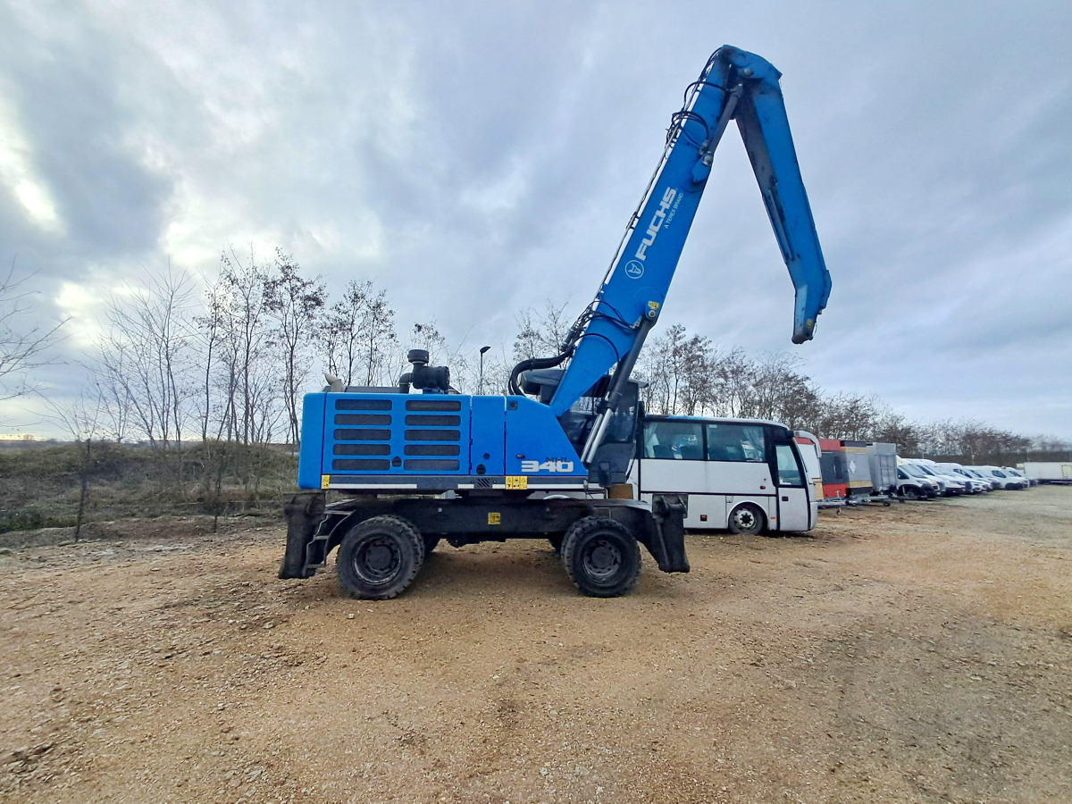 FUCHS material handling excavator / 2022 / joystick control - Waste/ Industry handler: picture 1 FUCHS material handling excavator / 2022 / joystick control - Waste/ Industry handler: picture 1