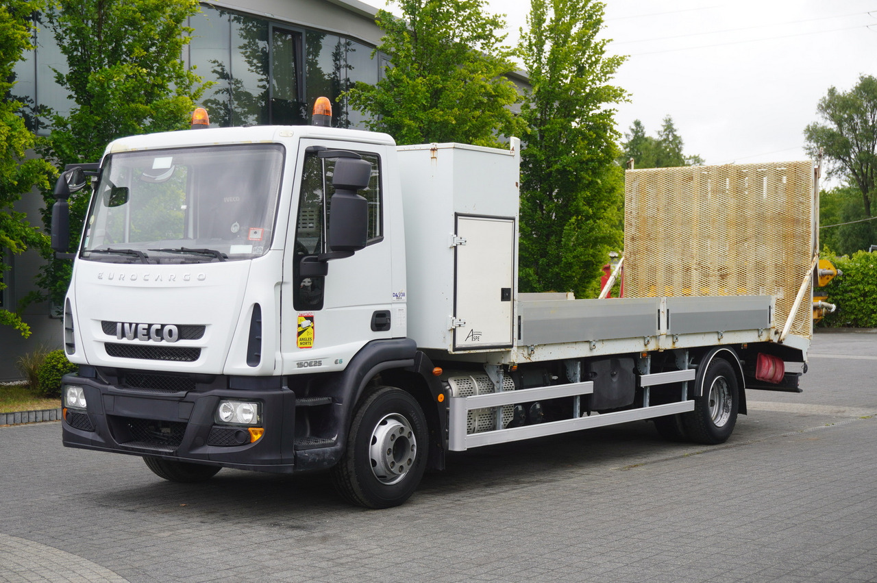 Dropside/ Flatbed truck IVECO Eurocargo 150 E25 / 90 tho. km !!! / Tow truck: picture 14