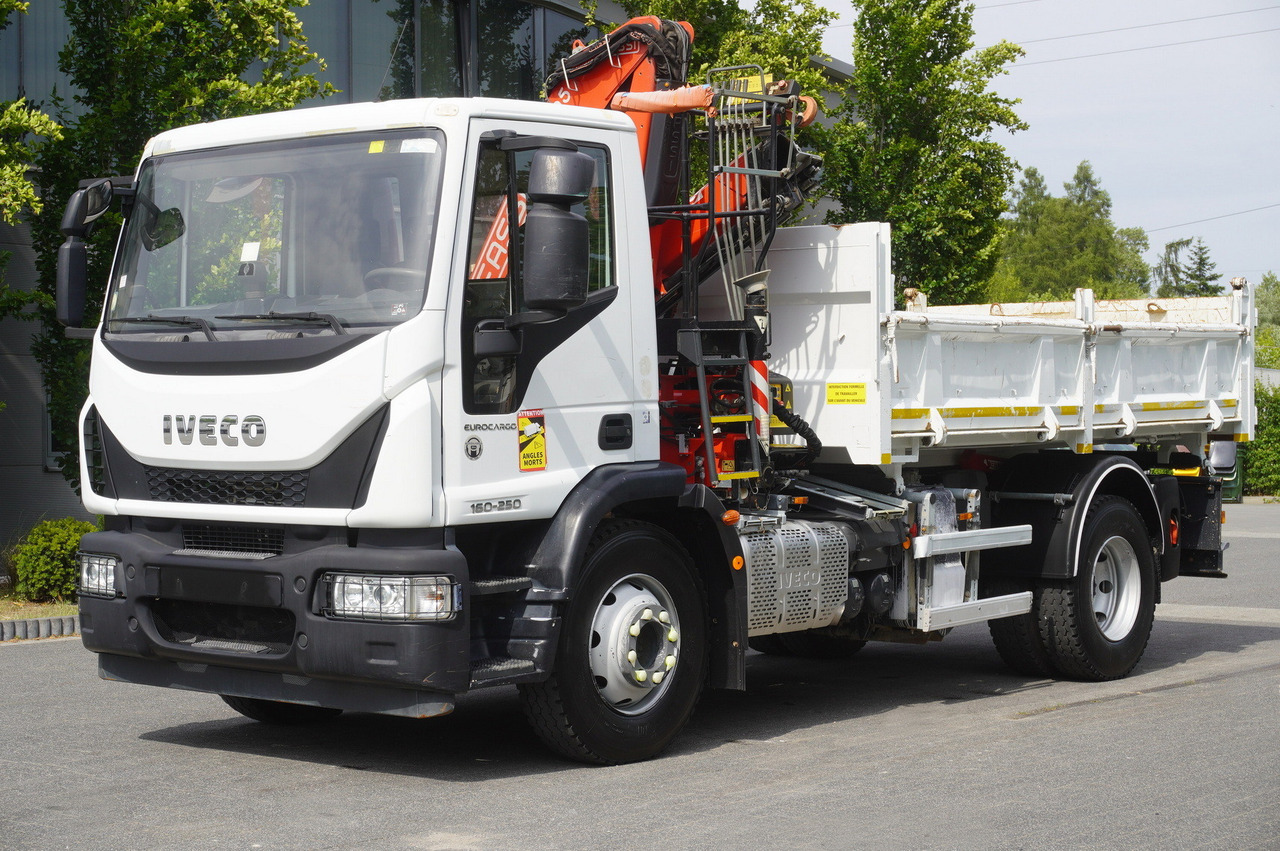 IVECO Eurocargo 160-250 / Fassi F95 crane / 120 tho. km / 3-sided tipper - Crane truck: picture 3 IVECO Eurocargo 160-250 / Fassi F95 crane / 120 tho. km / 3-sided tipper - Crane truck: picture 3