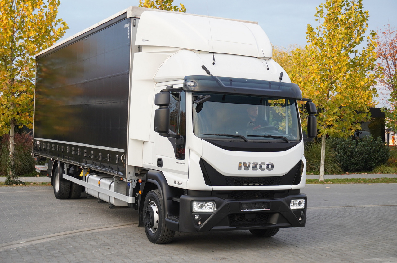 IVECO Eurocargo ML 160E28 E6 Glob / 21 europallets / 2 identical units - Curtain side truck: picture 1 IVECO Eurocargo ML 160E28 E6 Glob / 21 europallets / 2 identical units - Curtain side truck: picture 1