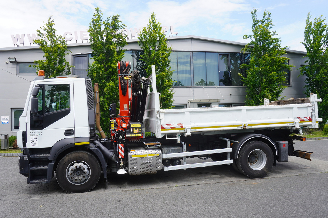 IVECO STRALIS 330 E6 / FASSI 195A 8.5 T / 3-side tipper - Crane truck: picture 3 IVECO STRALIS 330 E6 / FASSI 195A 8.5 T / 3-side tipper - Crane truck: picture 3