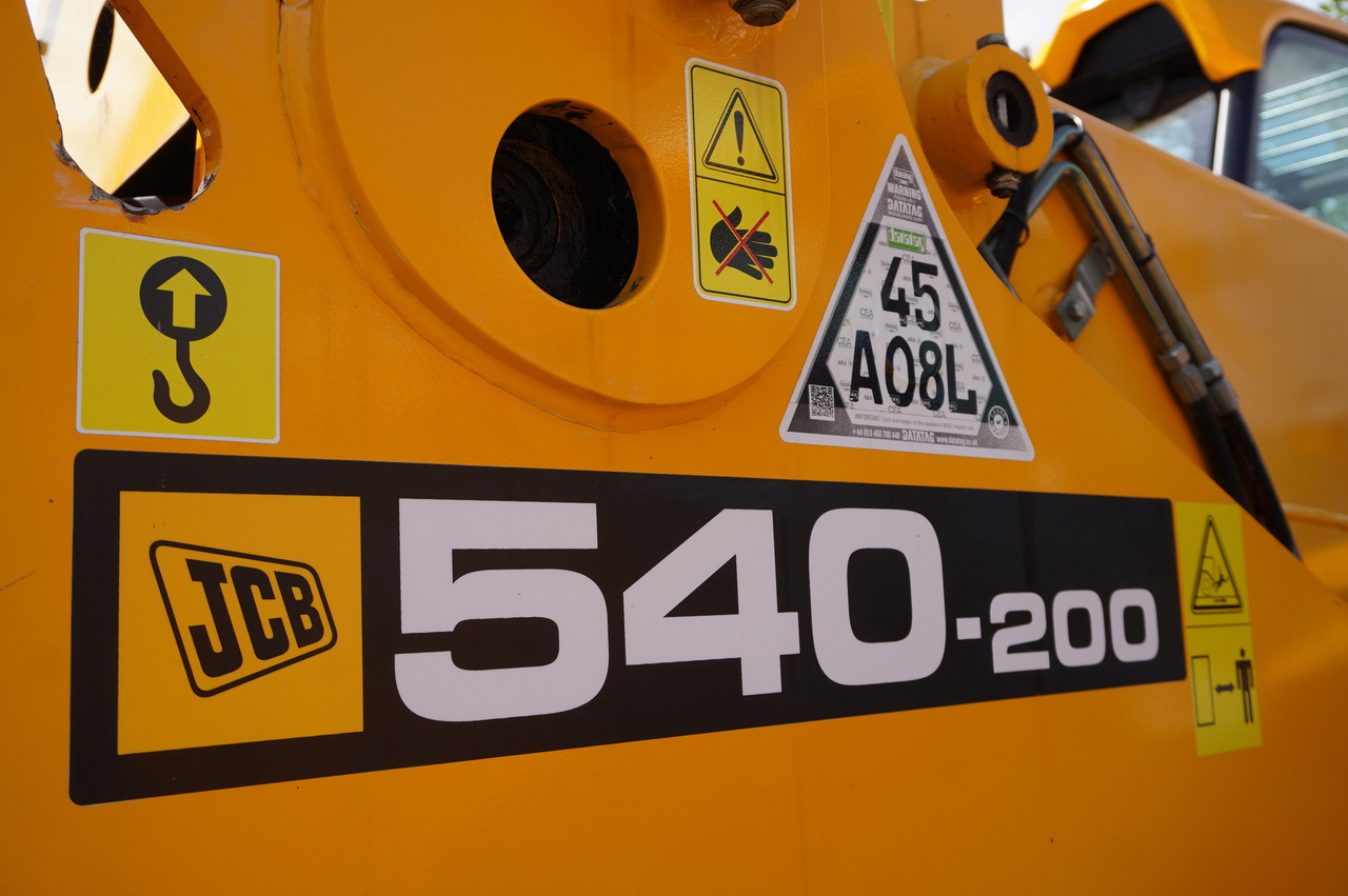 JCB 540-200 Telescopic Loader / 20 m reach / joystick / 2 units - Telescopic handler: picture 5 JCB 540-200 Telescopic Loader / 20 m reach / joystick / 2 units - Telescopic handler: picture 5