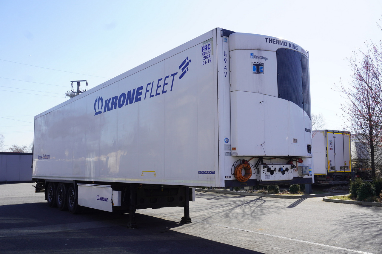 KRONE refrigerated semi-trailer / Thermoking SLXE 300 / 30 tons load capacity - Refrigerator semi-trailer: picture 1 KRONE refrigerated semi-trailer / Thermoking SLXE 300 / 30 tons load capacity - Refrigerator semi-trailer: picture 1