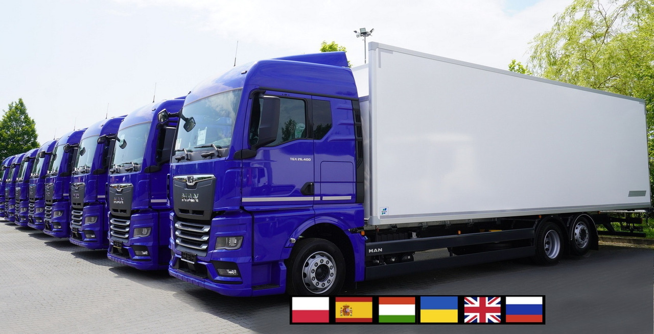 MAN New TGX 26.400 / NEW IGLOOCAR refrigerator 20 pallets / 6×2 / 2024 / 2 units - Isothermal truck: picture 1 MAN New TGX 26.400 / NEW IGLOOCAR refrigerator 20 pallets / 6×2 / 2024 / 2 units - Isothermal truck: picture 1