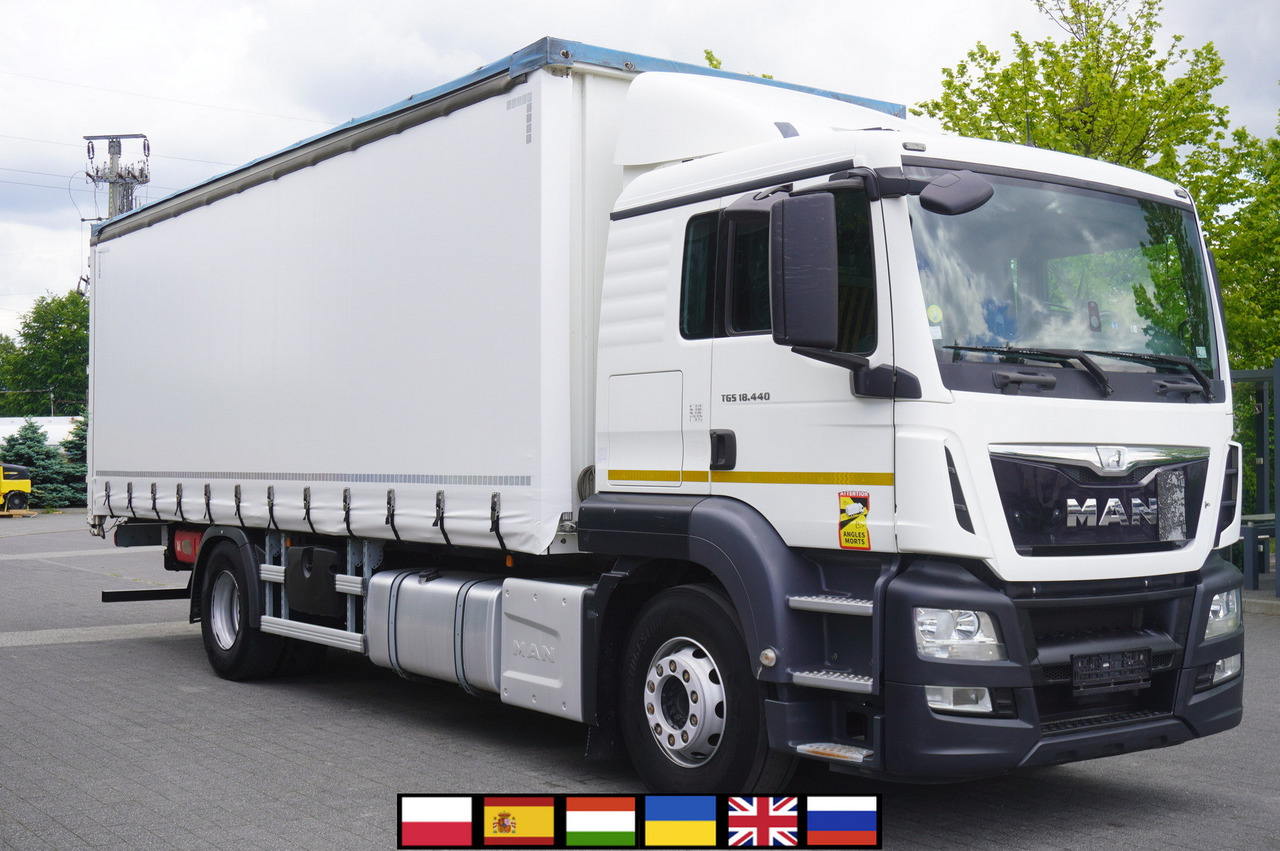 MAN TGS 18.440 / 19 EPAL curtainsider / Sleeper cab - Curtain side truck: picture 1 MAN TGS 18.440 / 19 EPAL curtainsider / Sleeper cab - Curtain side truck: picture 1