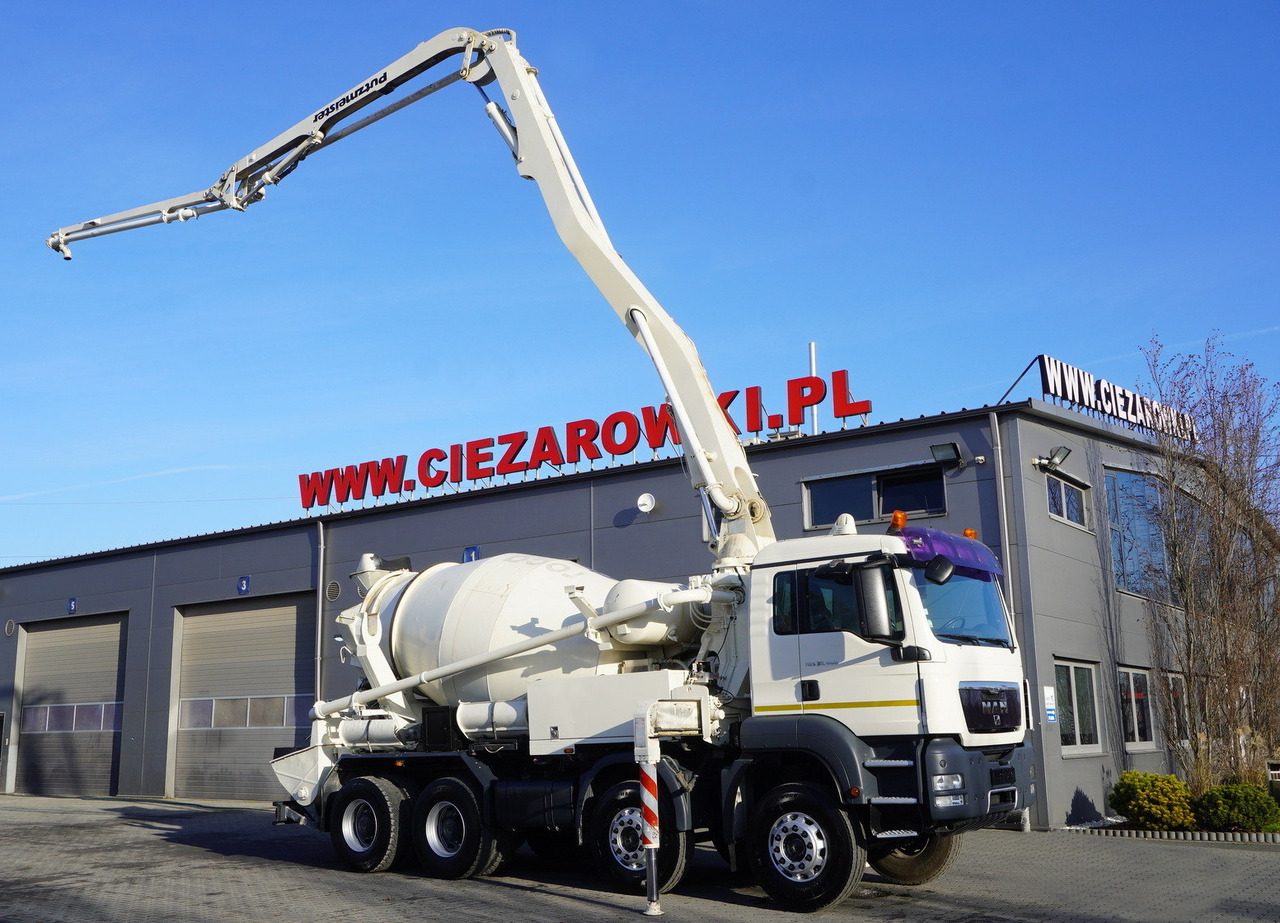MAN TGS 32.400 8x4 Concrete Mixer Pump truck / 426 MTH !!! / 18 meters - Concrete pump truck: picture 1 MAN TGS 32.400 8x4 Concrete Mixer Pump truck / 426 MTH !!! / 18 meters - Concrete pump truck: picture 1
