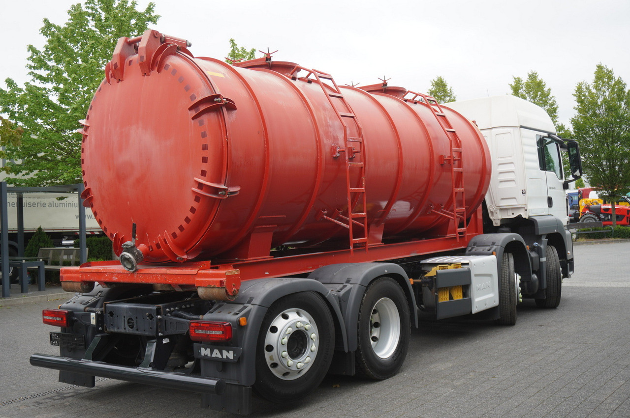MAN TGS 35.420 8×2 / NEW septic barrel 13000 L / 3 steered axles - Tanker truck: picture 4 MAN TGS 35.420 8×2 / NEW septic barrel 13000 L / 3 steered axles - Tanker truck: picture 4