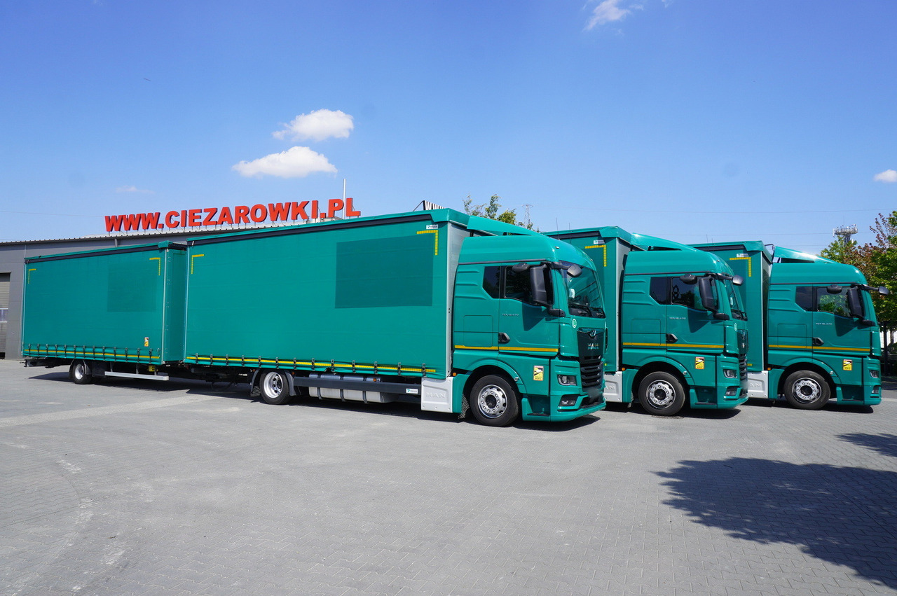 MAN TGX 18.470 / Trailer 19 EPAL / Curtainsider 19 EPAL / 2022 / Retarder / 15 units - Curtain side truck: picture 2 MAN TGX 18.470 / Trailer 19 EPAL / Curtainsider 19 EPAL / 2022 / Retarder / 15 units - Curtain side truck: picture 2