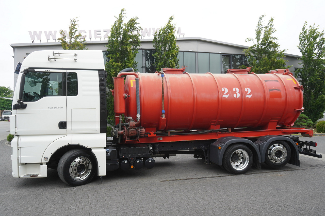 MAN TGX 26.500 / NEW Stal Septic barrel 13000 l / steering 3rd axle - Tanker truck: picture 2 MAN TGX 26.500 / NEW Stal Septic barrel 13000 l / steering 3rd axle - Tanker truck: picture 2