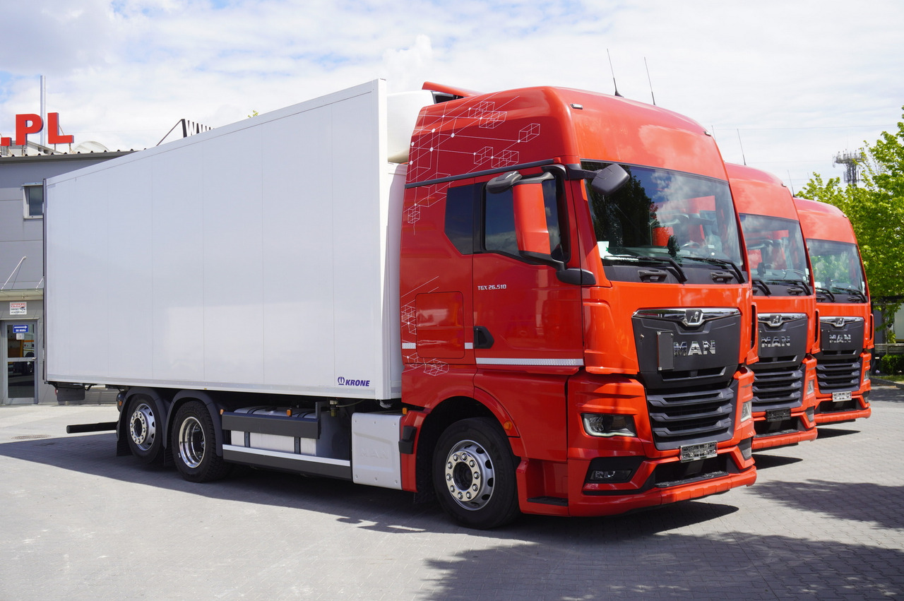MAN TGX 26.510 / 2022 / New Krone refrigerator bitemperature / Dopplestock / 4 units - Refrigerator truck: picture 4 MAN TGX 26.510 / 2022 / New Krone refrigerator bitemperature / Dopplestock / 4 units - Refrigerator truck: picture 4
