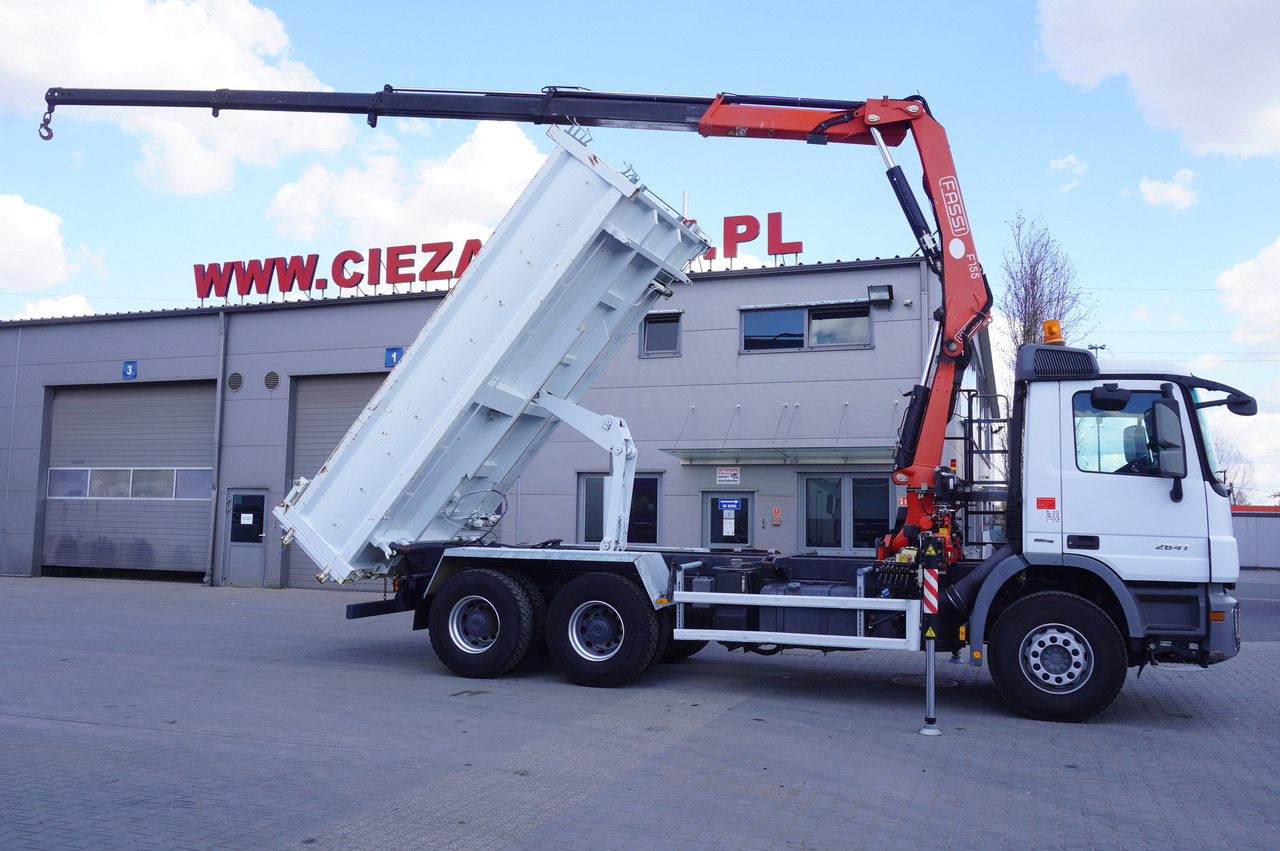 MERCEDES-BENZ Actros 2641 6×4 E5 / Crane / Dumper / 110000 km! - Mobile crane: picture 3 MERCEDES-BENZ Actros 2641 6×4 E5 / Crane / Dumper / 110000 km! - Mobile crane: picture 3
