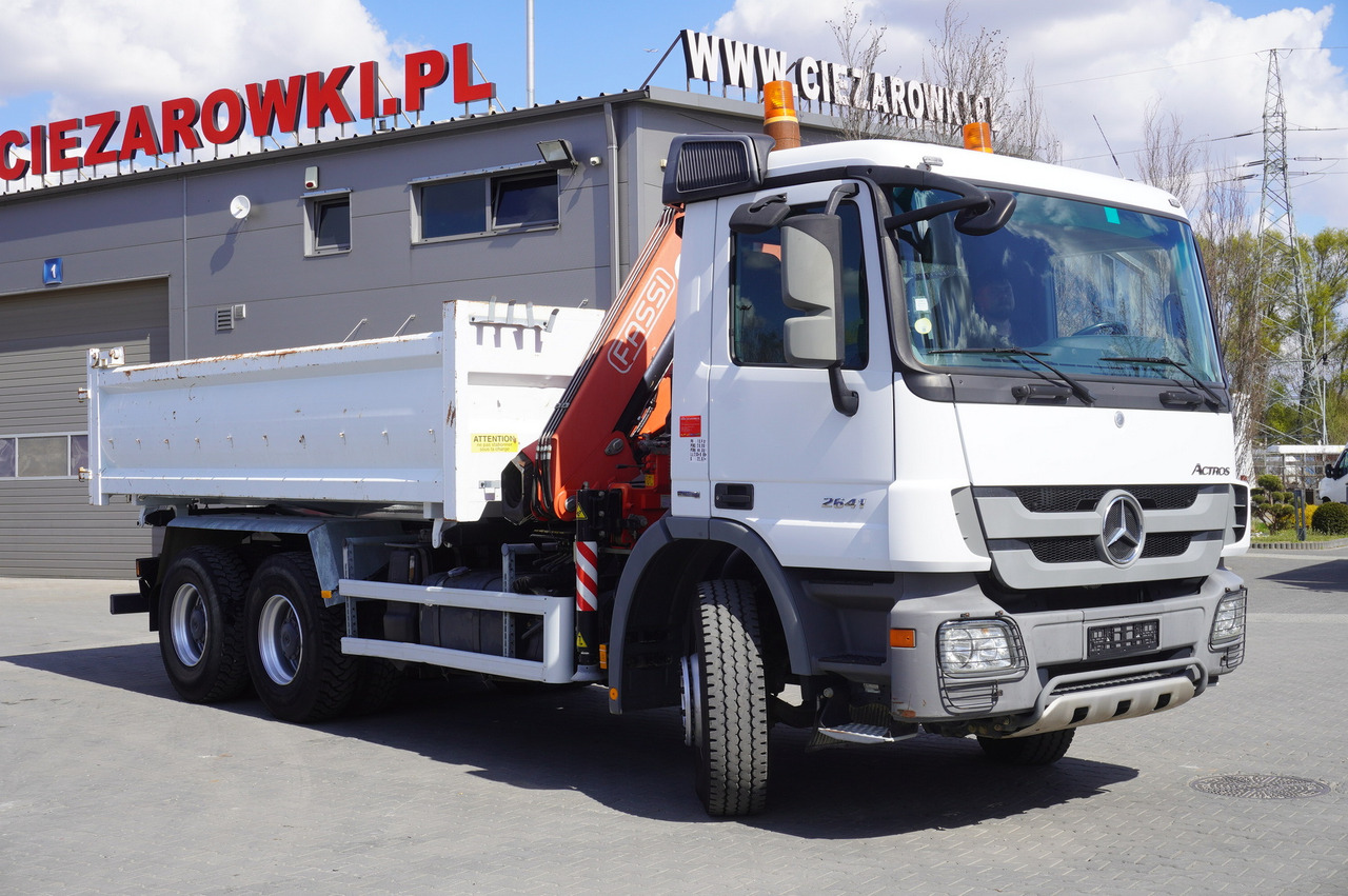 MERCEDES-BENZ Actros 2641 6×4 E5 / Crane / Dumper / 110000 km! leasing MERCEDES-BENZ Actros 2641 6×4 E5 / Crane / Dumper / 110000 km!: picture 8