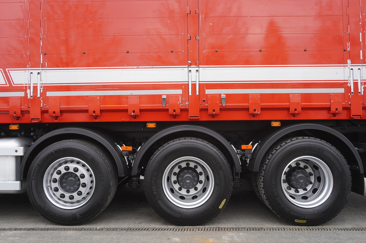 Dropside/ Flatbed truck MERCEDES-BENZ Actros 3563 8x4 / Tipper for grain 20 t load capacity: picture 20