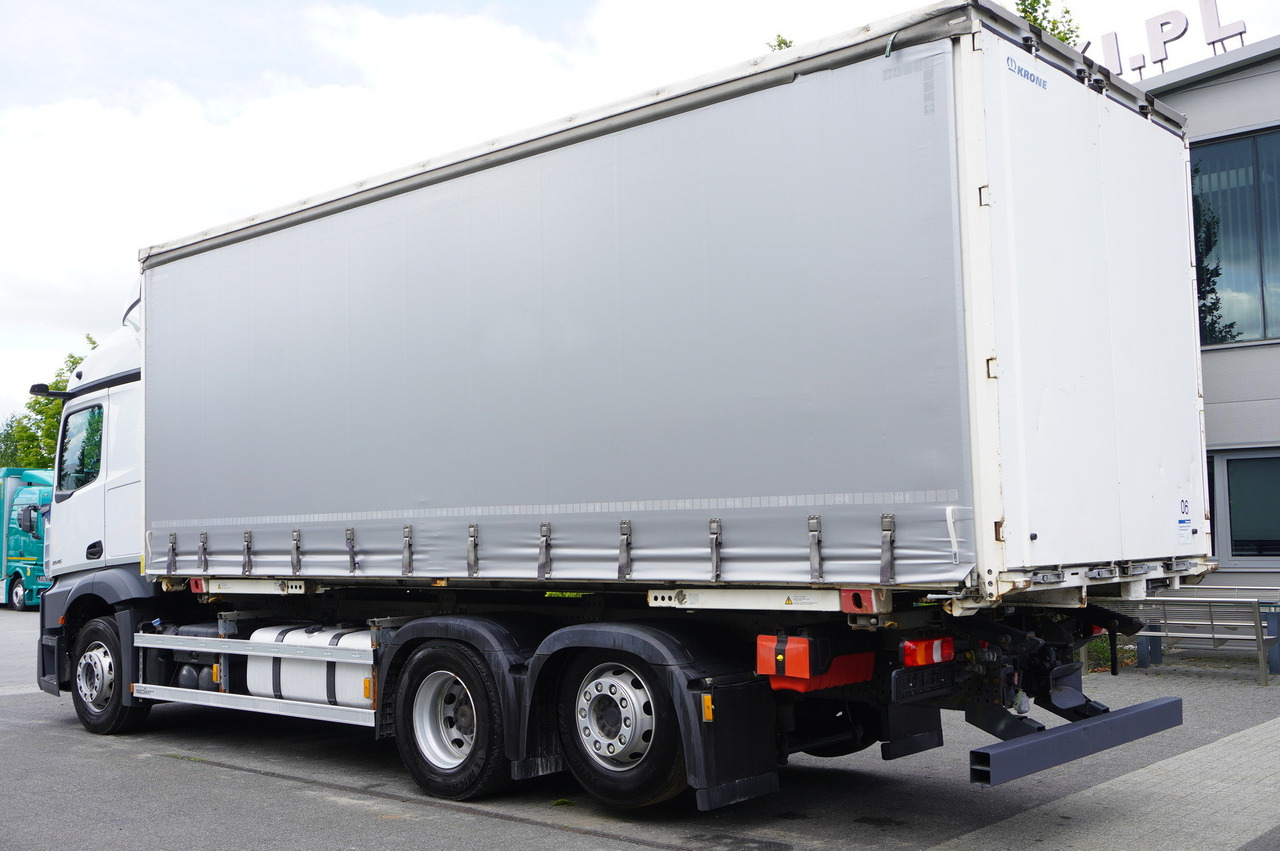 MERCEDES-BENZ Mercedes-Benz Actros 2545 6×2 MP5 / ADR AT / Curtainsider 18 EPAL - Container transporter/ Swap body truck: picture 3 MERCEDES-BENZ Mercedes-Benz Actros 2545 6×2 MP5 / ADR AT / Curtainsider 18 EPAL - Container transporter/ Swap body truck: picture 3