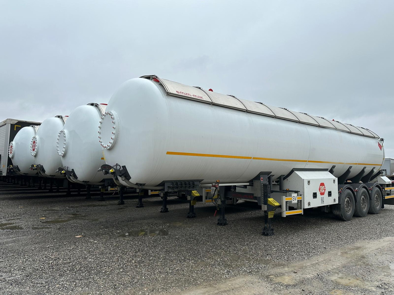 MIMMAK Gas tank semi-trailer MM312 / 2024 / 4 units - Tanker semi-trailer: picture 2 MIMMAK Gas tank semi-trailer MM312 / 2024 / 4 units - Tanker semi-trailer: picture 2