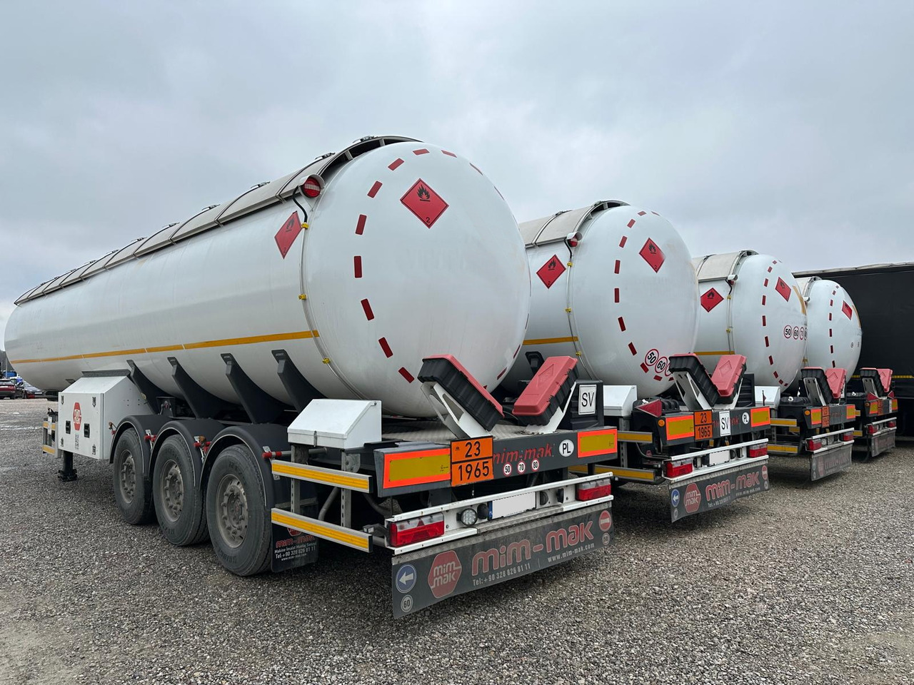 MIMMAK Gas tank semi-trailer MM312 / 2024 / 4 units - Tanker semi-trailer: picture 1 MIMMAK Gas tank semi-trailer MM312 / 2024 / 4 units - Tanker semi-trailer: picture 1