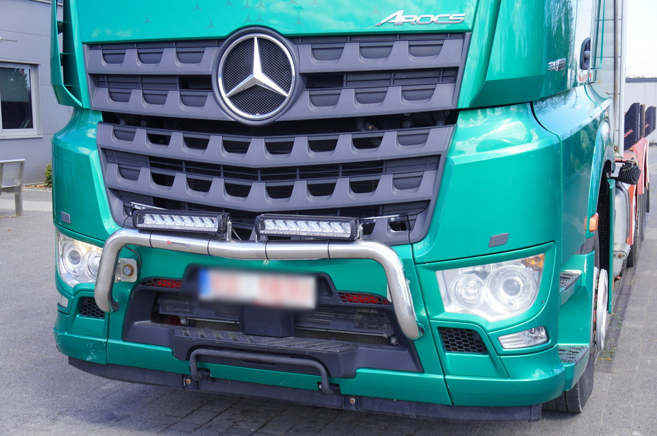 Timber truck for transportation of timber Mercedes-Benz Arocs 3563 8 × 4 / 630 HP / steered axle / Logging superstructure: picture 11
