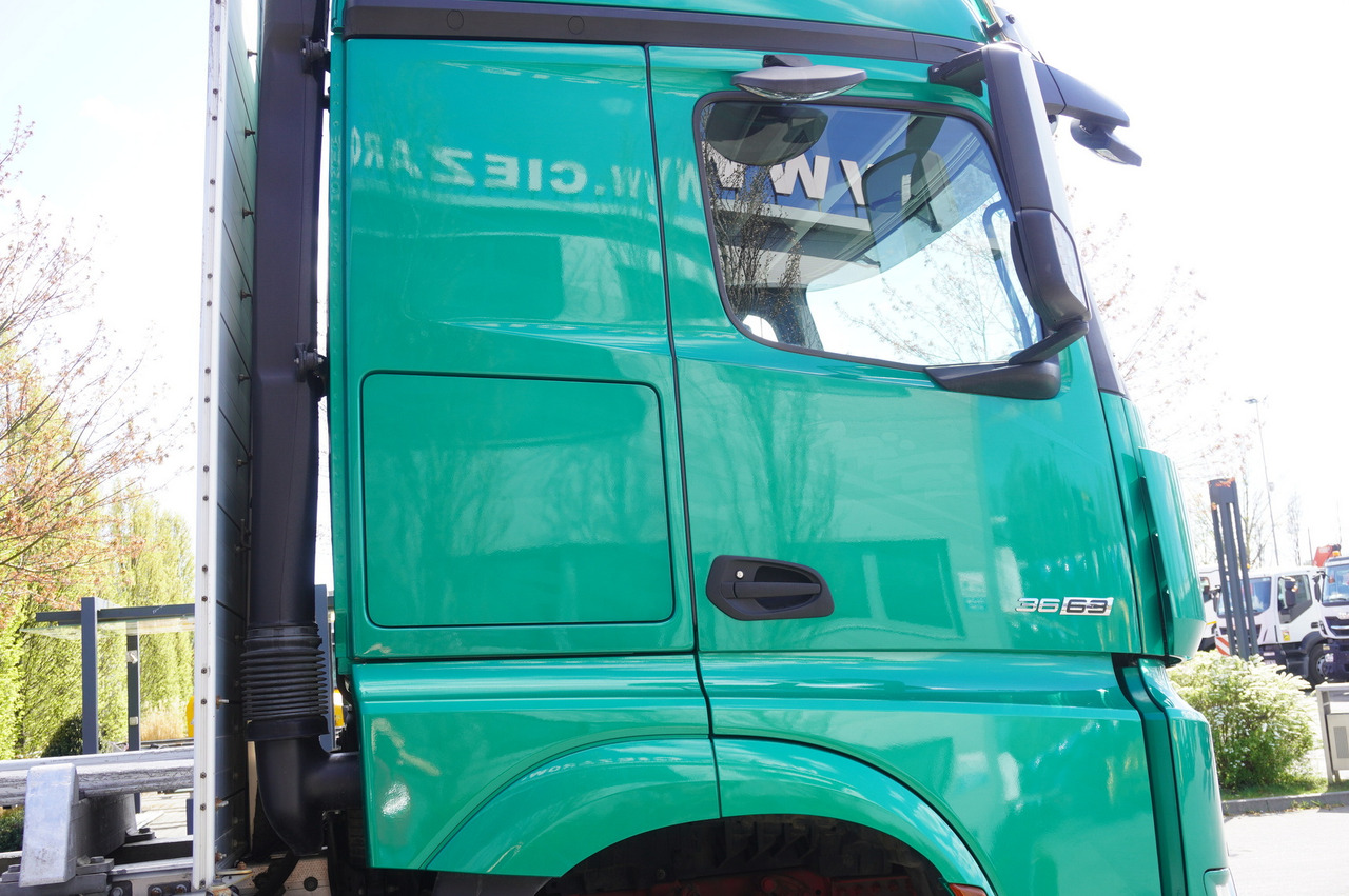 Timber truck for transportation of timber Mercedes-Benz Arocs 3563 8 × 4 / 630 HP / steered axle / Logging superstructure: picture 17