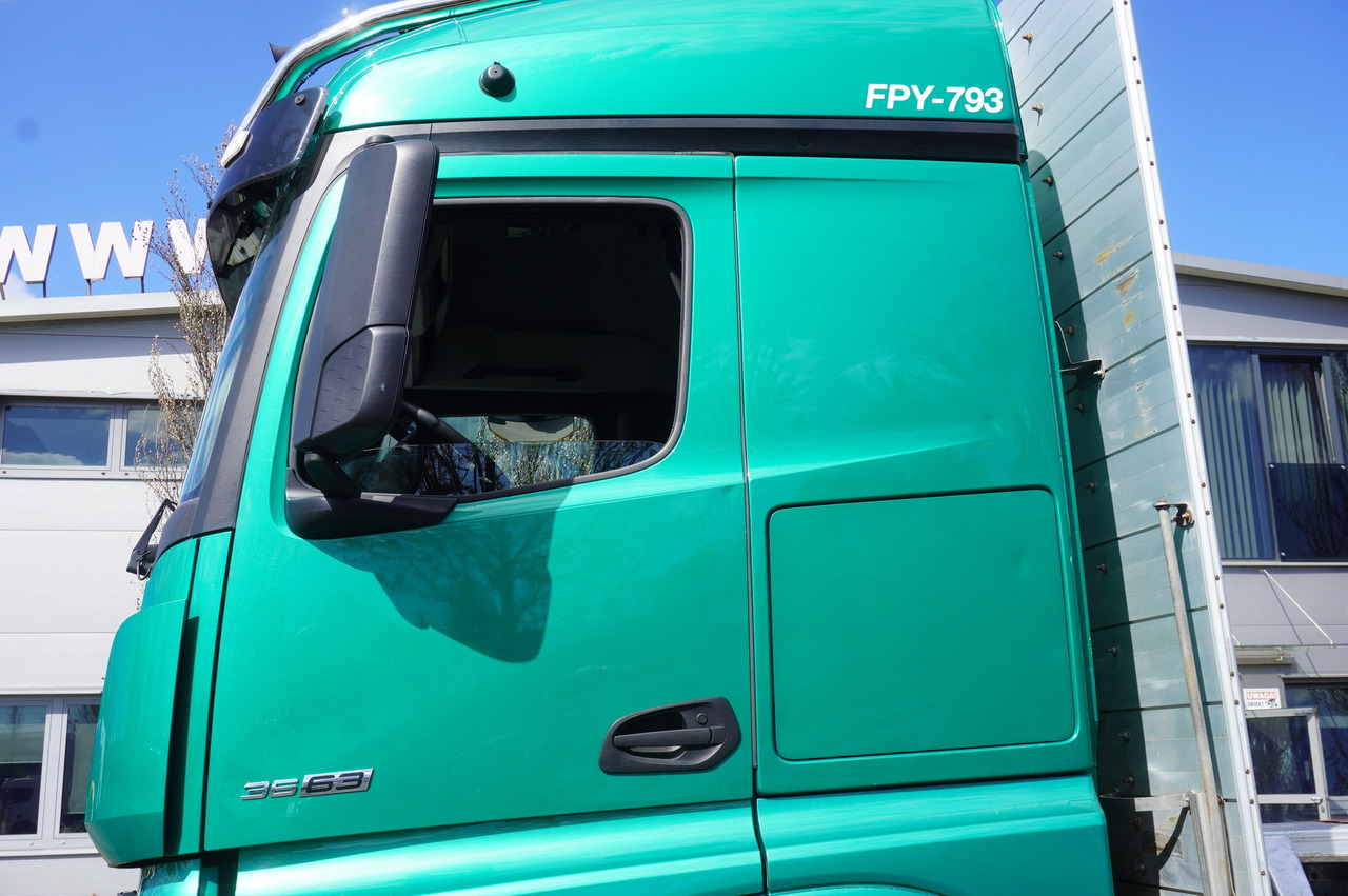 Timber truck for transportation of timber Mercedes-Benz Arocs 3563 8 × 4 / 630 HP / steered axle / Logging superstructure: picture 18